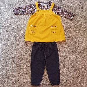 Baby girl 3 piece outfit
